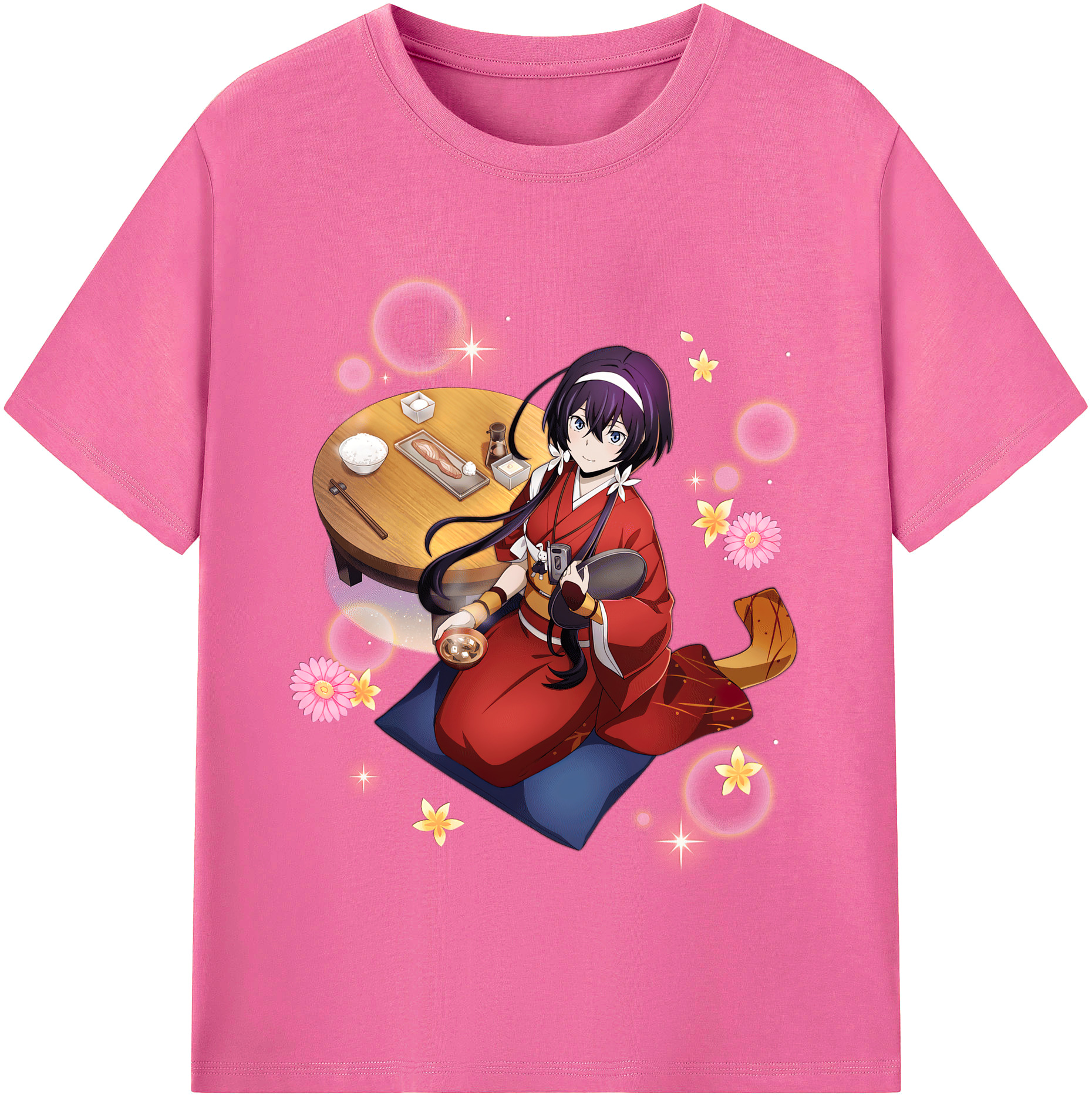 （画像用） 文豪ストレイドッグス Bungo Stray Dogs レディースカジュアルプリントTシャツ（綿100％）